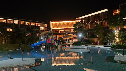 博鳌金海岸温泉大酒店停车场