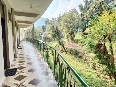 SUNRISE HOUSE NEAR WATERFALL