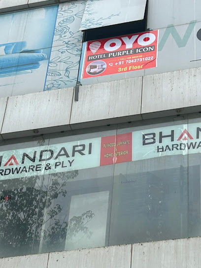 POP 81556D Hotel Purple Icon