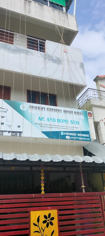 Janaki ammal Ac mini hall @ Home stay