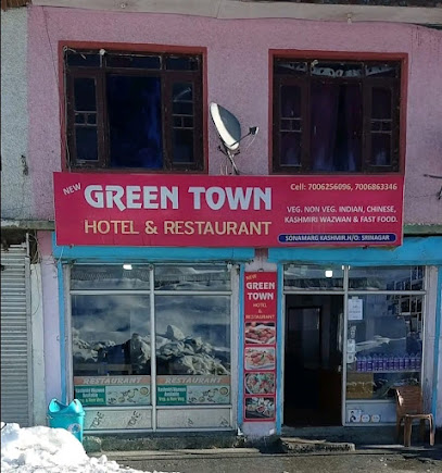New green town hotel and restaurant sonamarg
