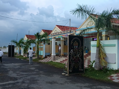 Sunny resort and swimming pool